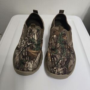 Skechers Men's Camo Slip-On Loafers - Brown & Green